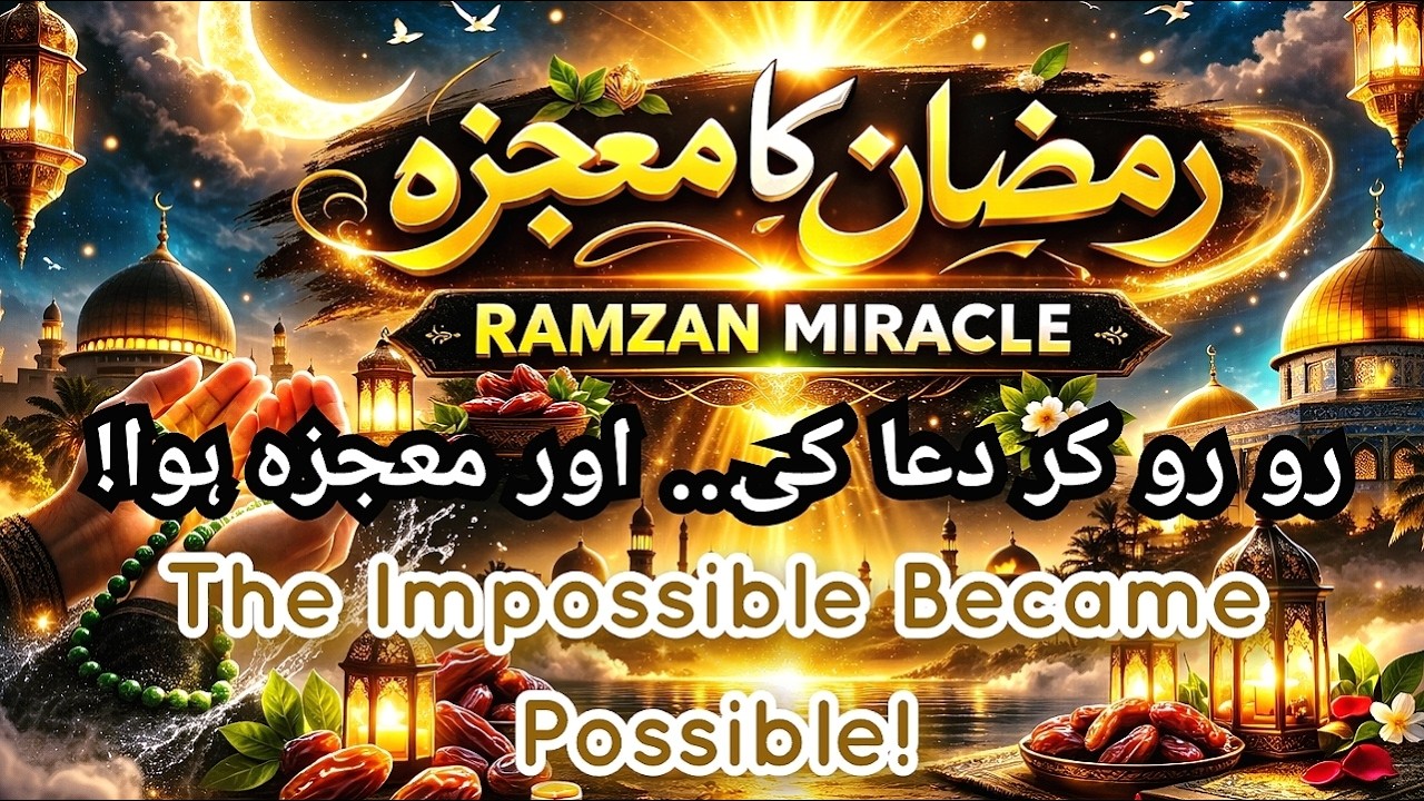 Impossible Became Possible!❣️| Broken to Blessed in Ramzan| Astaghfirullah Se Badal Gayi Zindagi✨️🌙