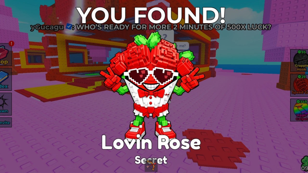 How To Get Lovin Rose Brainrot In Find the Brainrot [383] - Roblox