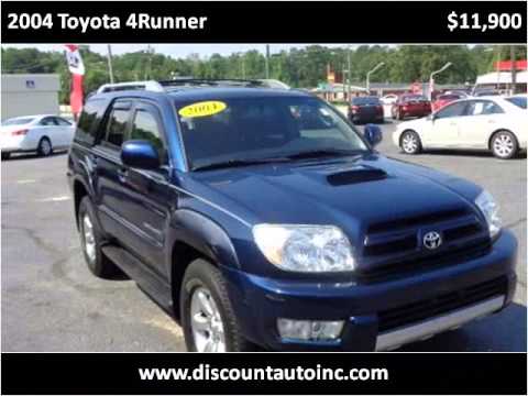 2004 Toyota 4Runner Used Cars Greenville NC - YouTube