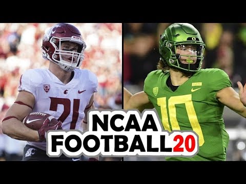 Washington State @ Oregon - NCAA Football 20 Preseason ...