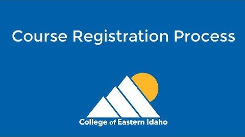 Course Registration Process