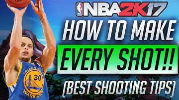 NBA 2K17 How to SHOOT and Make EVERY SHOT!! How to Get PERFECT GREEN Releases EVERY TIME!