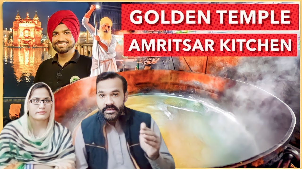Golden Temple Langar Tour || India's Biggest Kitchen || Punjabi Reaction