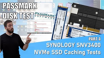 Synology SNV3400 & E10M20 Cache Tests - 10Gbe DISK PASSMARK