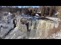 Зимний ВОДОПАД УЭБСТЕРА в Дандасе | Webster Falls in Dundas, Ontario, Canada