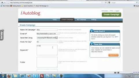 iAutoblog Tutorials - Setup an Autoblog on My.Opera.com