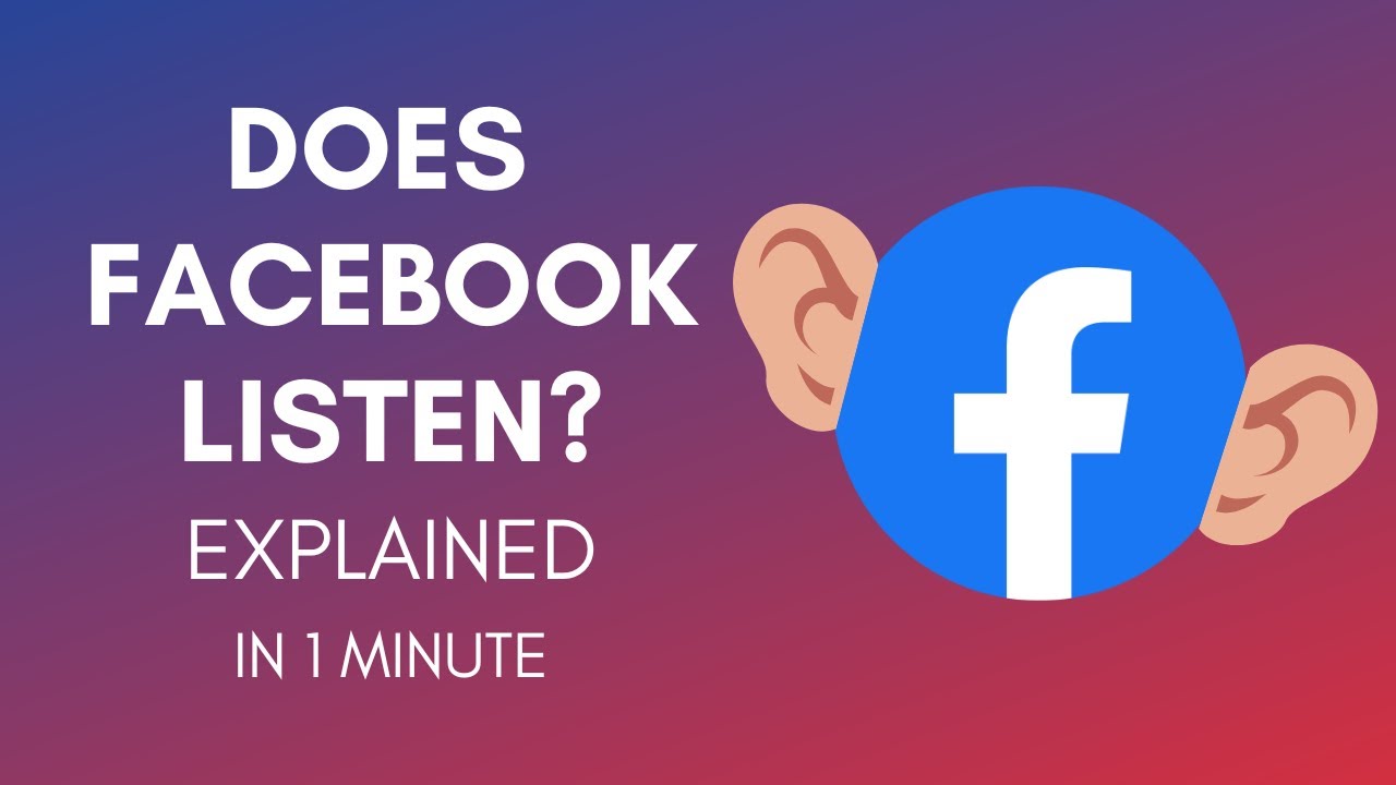 How Does Facebook Listen To You In 2024? - YouTube