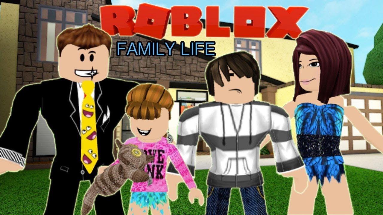 Roblox Sitcom Family Life Auntie Christy S Surprise Visit Ep 01 Youtube - gamer chad roblox bloxburg