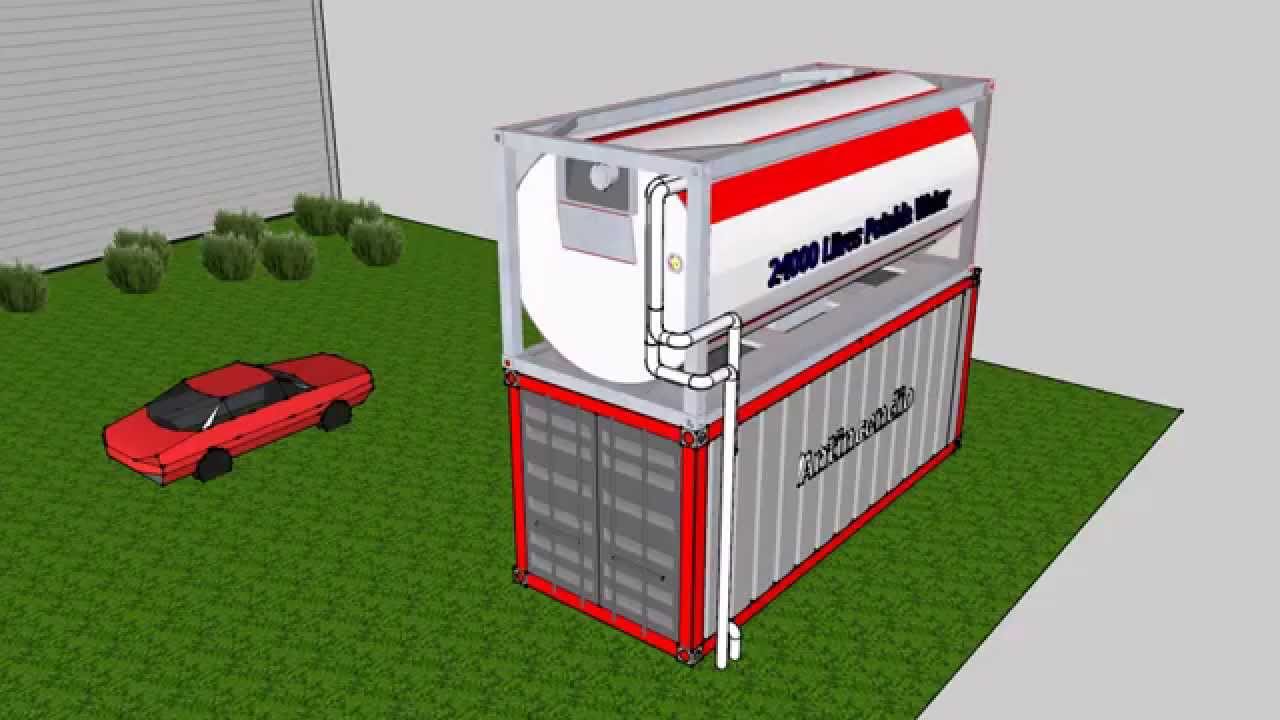 Antincendio Tank Container Shelter Box Produzione Vendita Noleggio