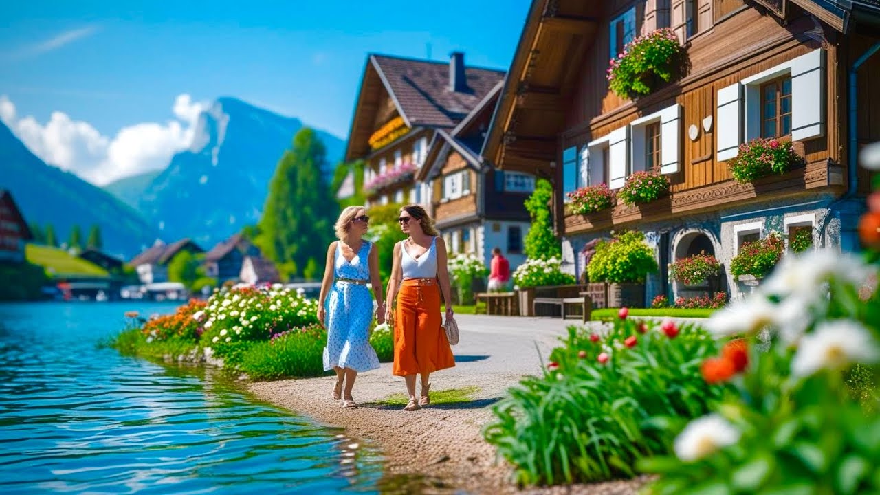 Летняя прогулка в швейцарской деревне Изельтвальд🇨🇭Самая красивая долина Швейцарии