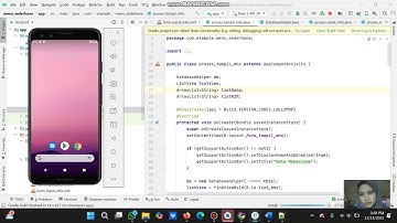 PRAKTIKUM MEMBUAT CETAK LAPORAN PADA APLIKASI ANDROIDMENGGUNAKAN FORM DATA MAHASISWA