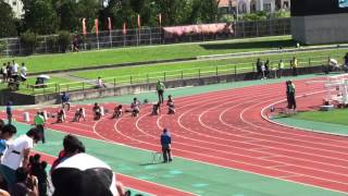 20160508 沖縄県陸上競技選手権大会兼国体選考会 男子100m 決勝