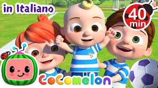 La canzone del calcio | CoComelon Italiano - Canzoni per Bambini