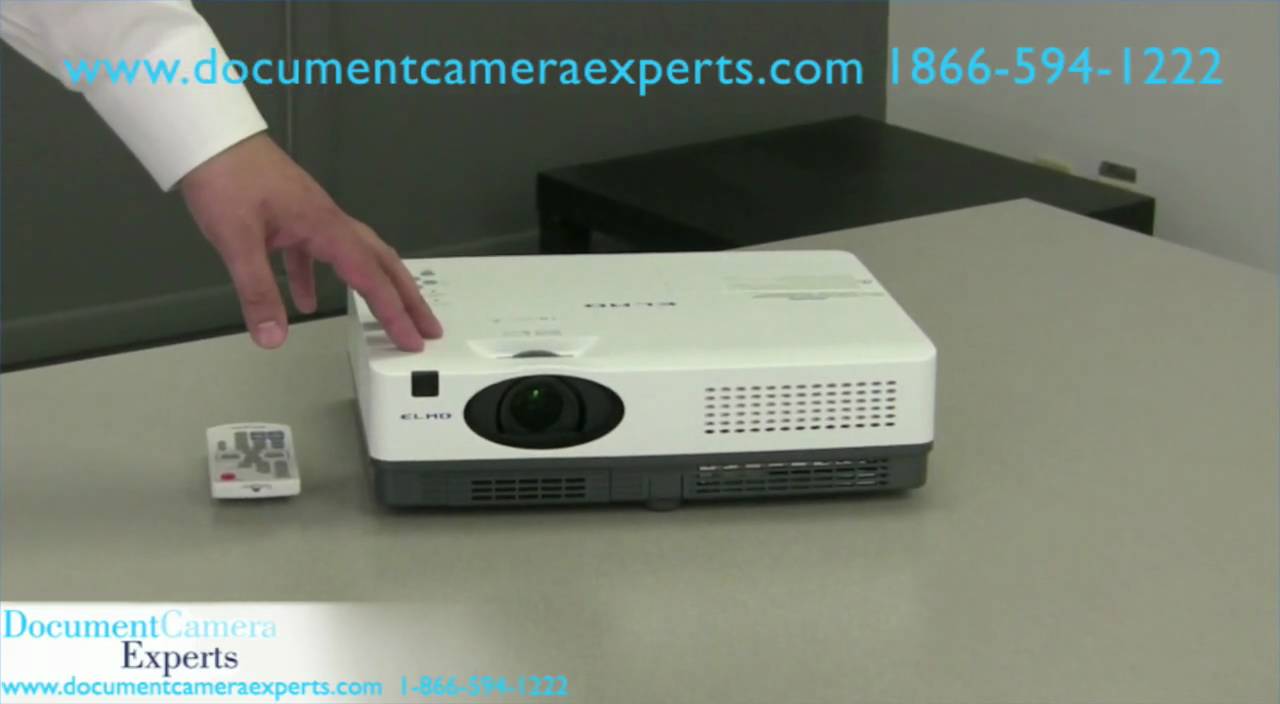 Introducing the Elmo DocTor TT02RX Document Camera and the CPR22 Projector YouTube