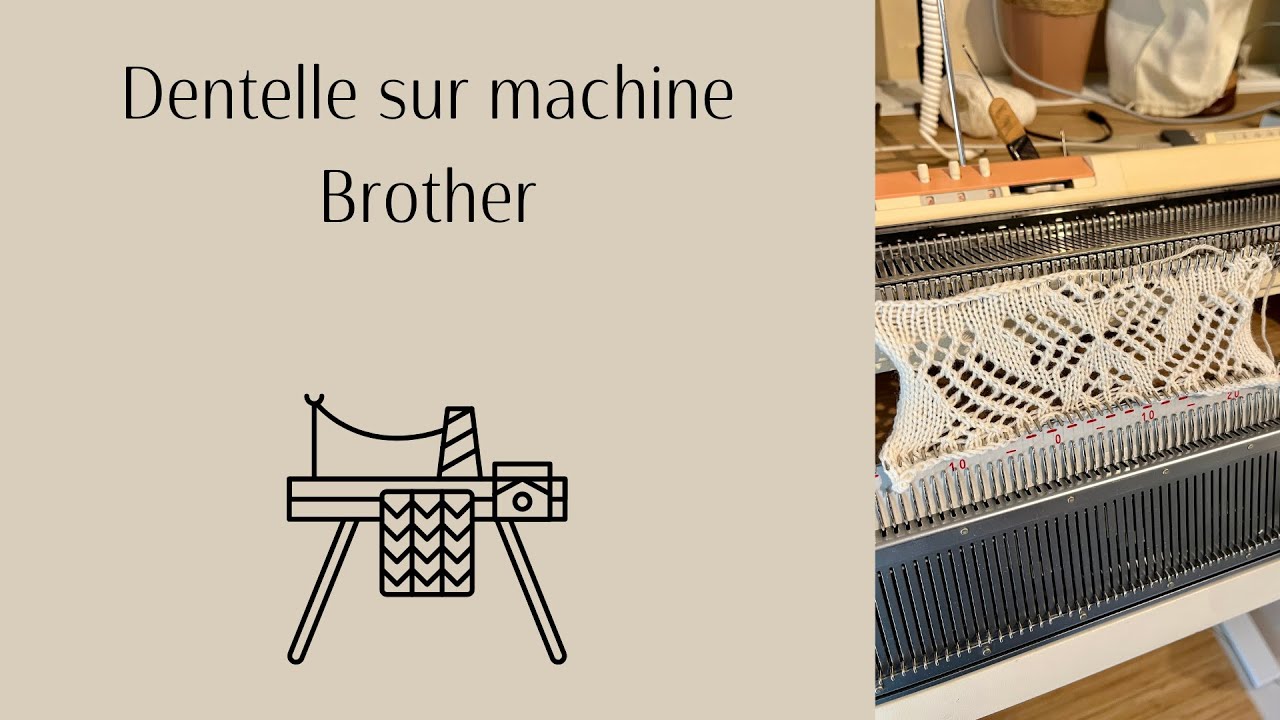 Dentelle à la Brother KH910