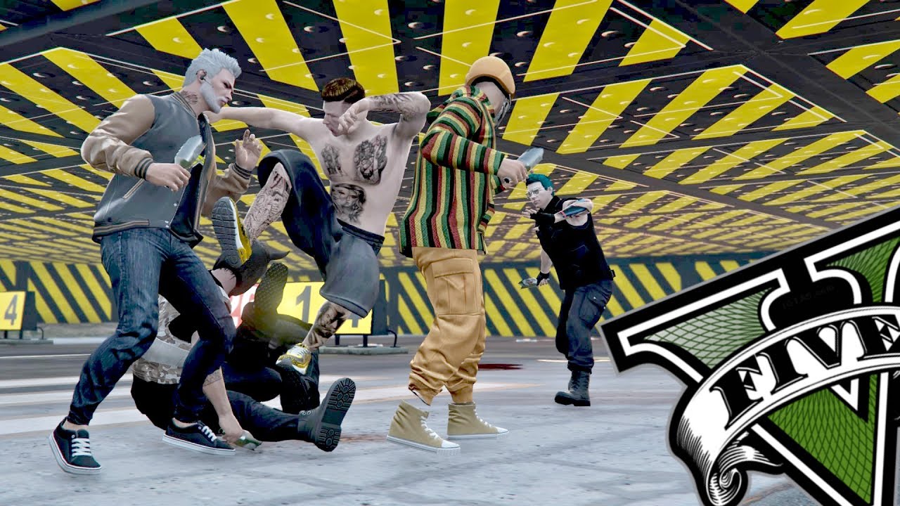 jogos friv GTA V Online: briga de GARRAFA