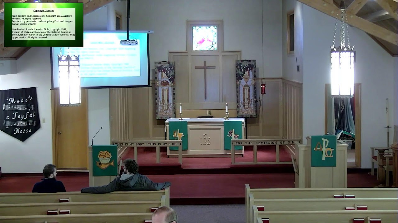 Sunday Worship 02.01.2026