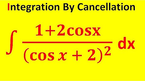 Integration by cancellation | Trignometric special | iit jee | bsc