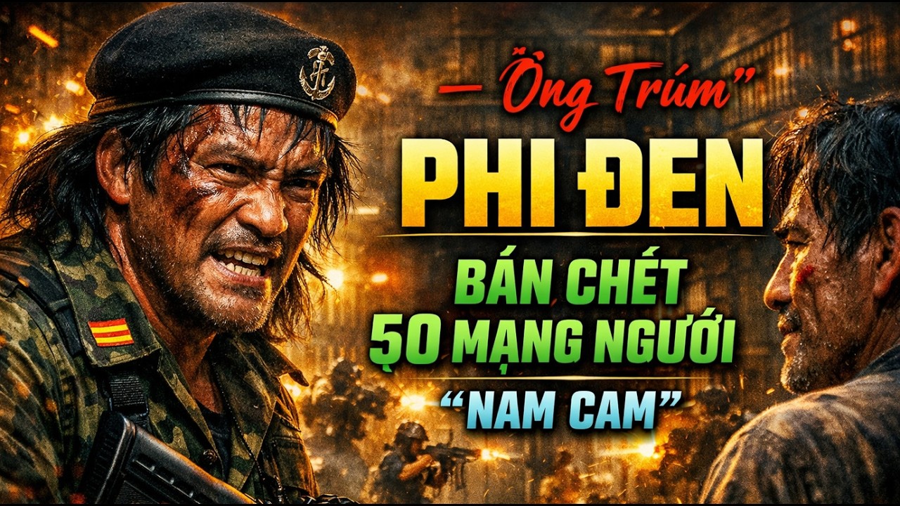 Phi Đen – Lính VNCH Máu Lạnh: Một Mình Hạ 50 Giang Hồ Sài Gòn & Đại Bàng Năm Cam | Bóng Đêm Ký Sự