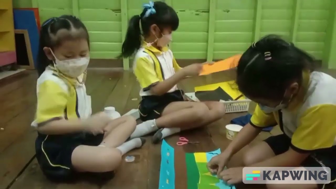 ฉีกตัดปะภาพปฐมวัย จังหวัดอุทัยธานี โรงเรียนพิทักษ์ศิษย์วิทยา