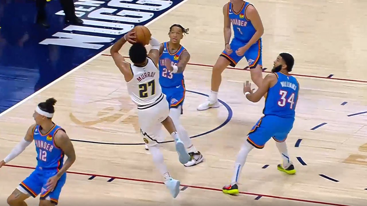 "This Is What I Do" Jamal Murray Beats The FirstHalf Buzzer In Nuggets Return YouTube