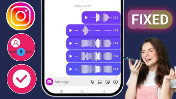 How to fix voice message not sending problem on instagram