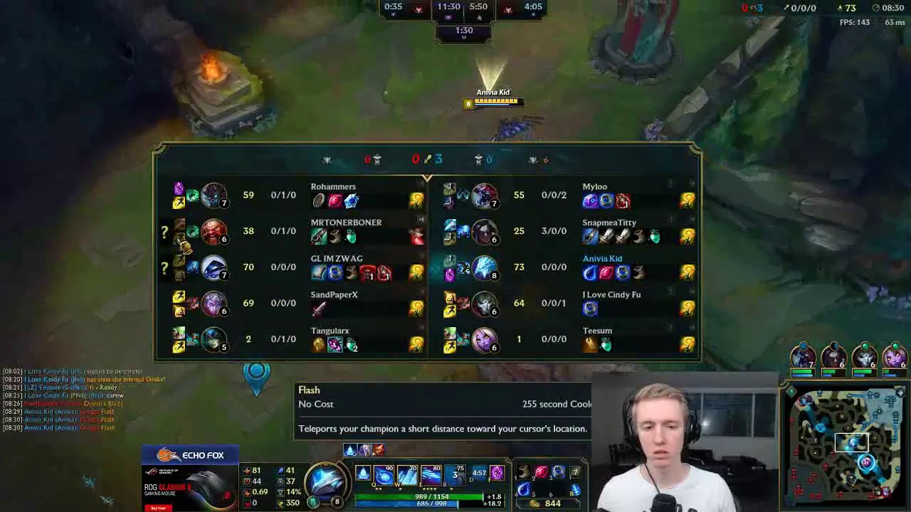 Full Game Froggen Anivia vs Xerath mid Season 7 S7