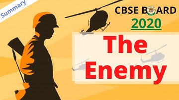 The Enemy|Pearl S. Buck|Full explanation|Summary|Vistas|CBSE English Class 12th English 2020