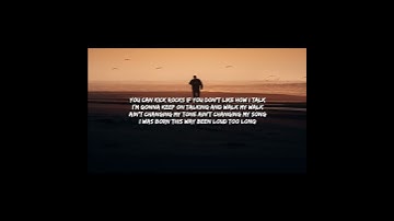 An entirely AI-generated country song titled "Walk My Walk" by the virtual artist Breaking Rust.