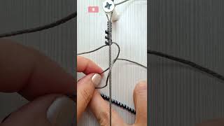 Quick DIY Friendship Bracelet | Simple Square Knot &amp; Seed Beads