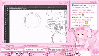 ꒰vtuber꒱ doodle requests while chatting