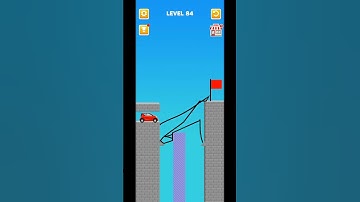 draw bridge🌉 level 84 #game #shortvideo #shortsfeed #short