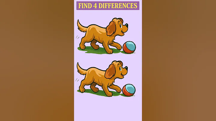 Spot 4 Differences Before Time Runs Out!