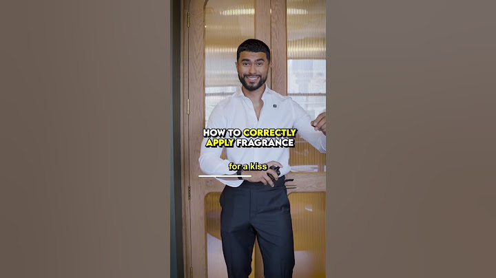 How to Correctly Apply A Fragrance