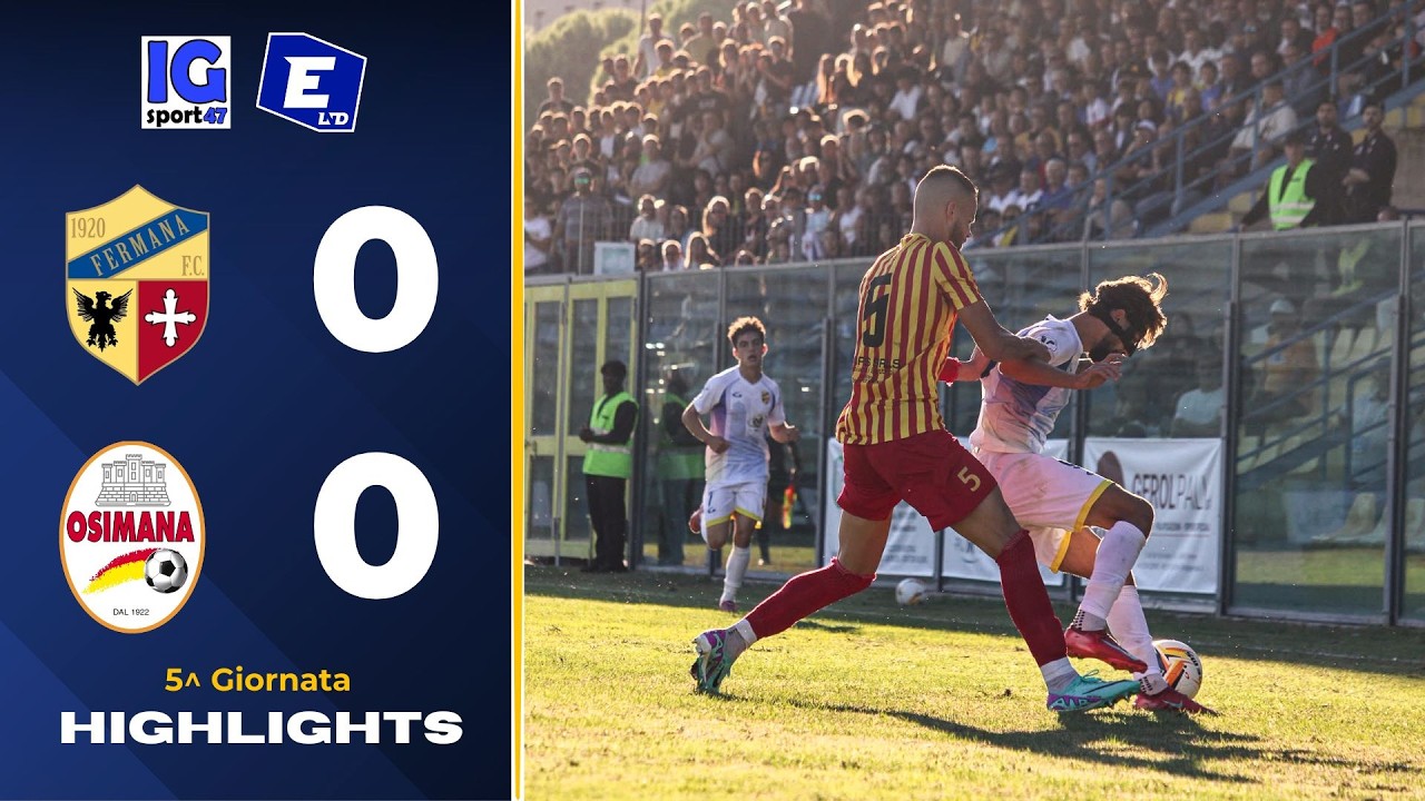 Fermana - Osimana 0-0 (Eccellenza Marche)