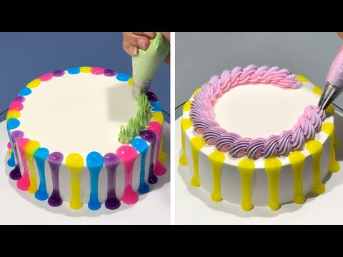Quick & Beautiful Cake Decorating Challenge for Party | So Tasty Chocolate Cake Recipe | Cake Making