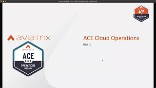 01 - Introduction - ACE Cloud Operations v23