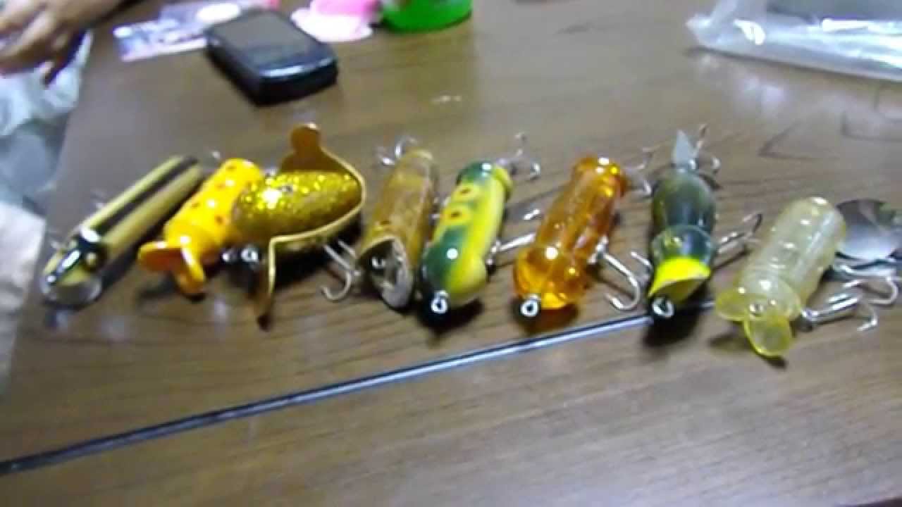 道楽ルアー集めてます - YouTube