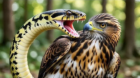 Heroic Rescue Team Saves Eagle From a Giant Python in a Breathless Fight 🔥