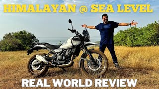 New Himalayan 450 At Sea Level | The Real 'Final Test' | The Good And The Bad