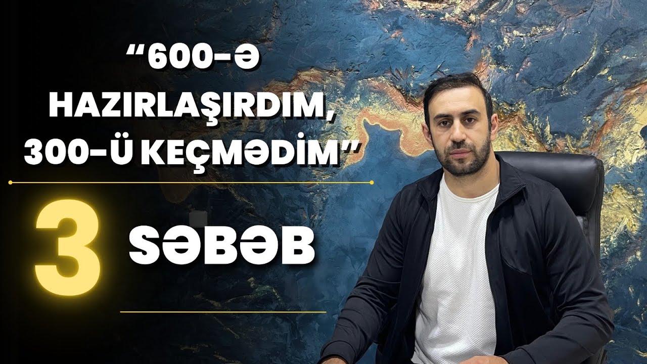 600 bala poetonsialı olan uşaq nə üçün 300-ü keçmir? 