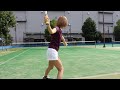 有名アイドルにめちゃくちゃ短いスコートを履かせてテニスさせてみた ソフトテニス 