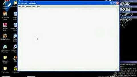 Tutorial on making popups Using Notepad