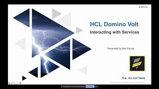 HCL Software Academy: Digital Solutions. Interacting with Services Using Domino Volt screenshot 2
