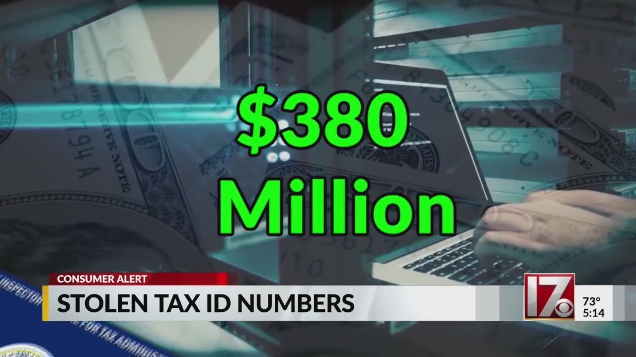 Stolen tax ID numbers YouTube