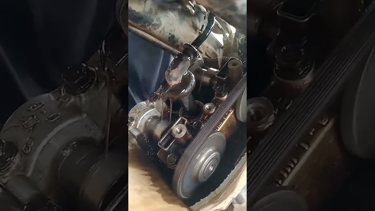 setelah ganti pompa oli Honda gtr