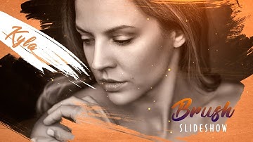 Paint Brush Slideshow in After Effects Tutorial