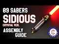 89Sabers Sidious Crystal Ver. Saber Assembly - Tutorial by CCSabers