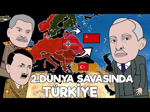 2.Dünya Savaşında Türkiye - Harita Üzerinde Hızlı Anlatım