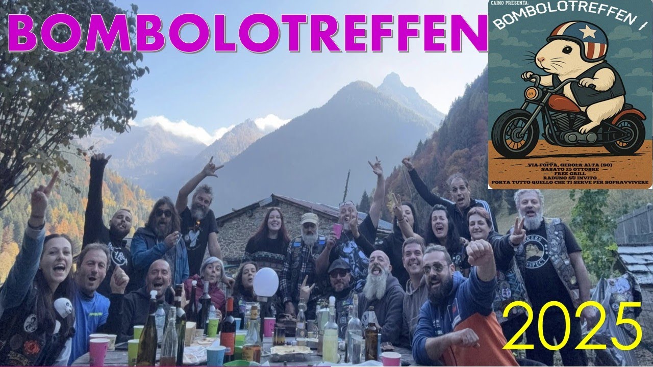 BOMBOLOTREFFEN 1° 2025 IN MOTO